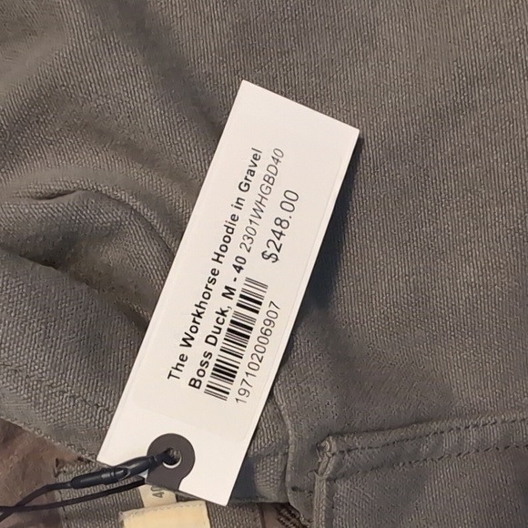 Taylor Stitch Workhorse Hoodie NWT - Picture 3 of 11